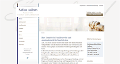 Desktop Screenshot of familienrecht-saarbruecken.com